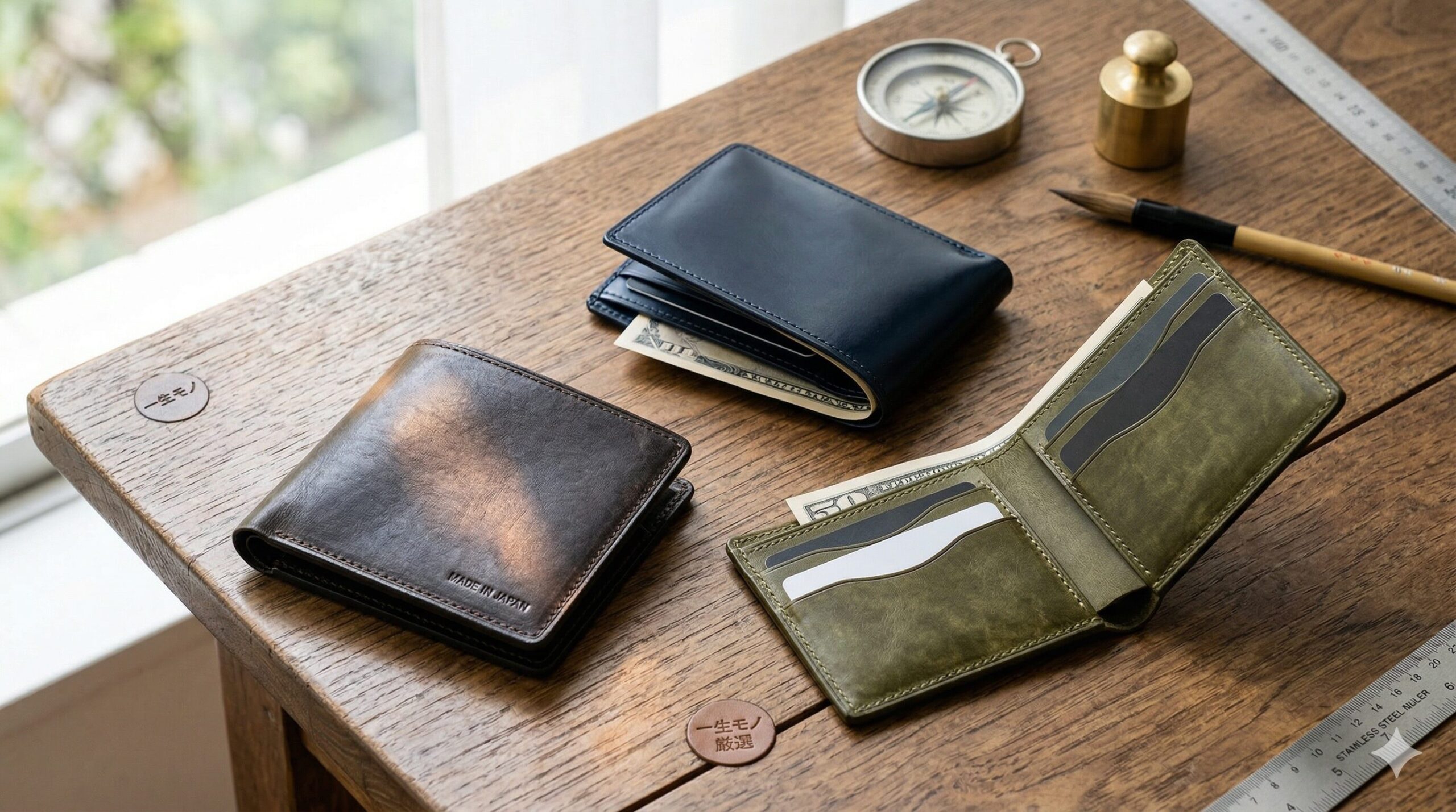 【2026年最新版】長く使える財布（メンズ）日本製の二つ折りおすすめ3選｜一生モノを厳選