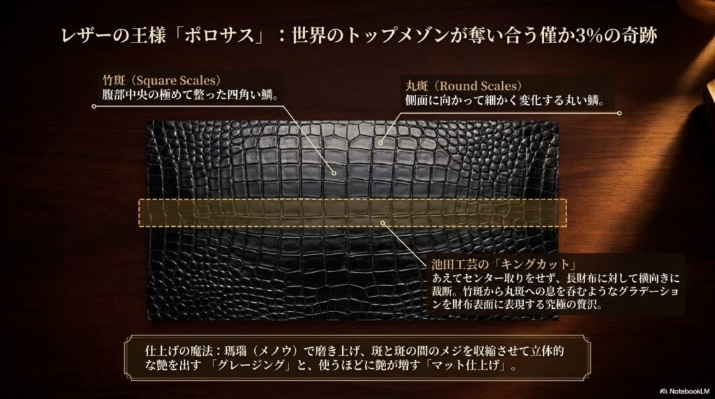 レザーの王様「ポロサス」