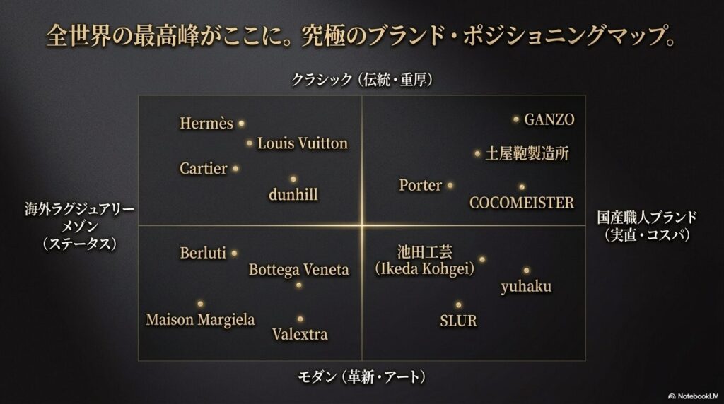 究極のブランド・ポジショニングマップ
