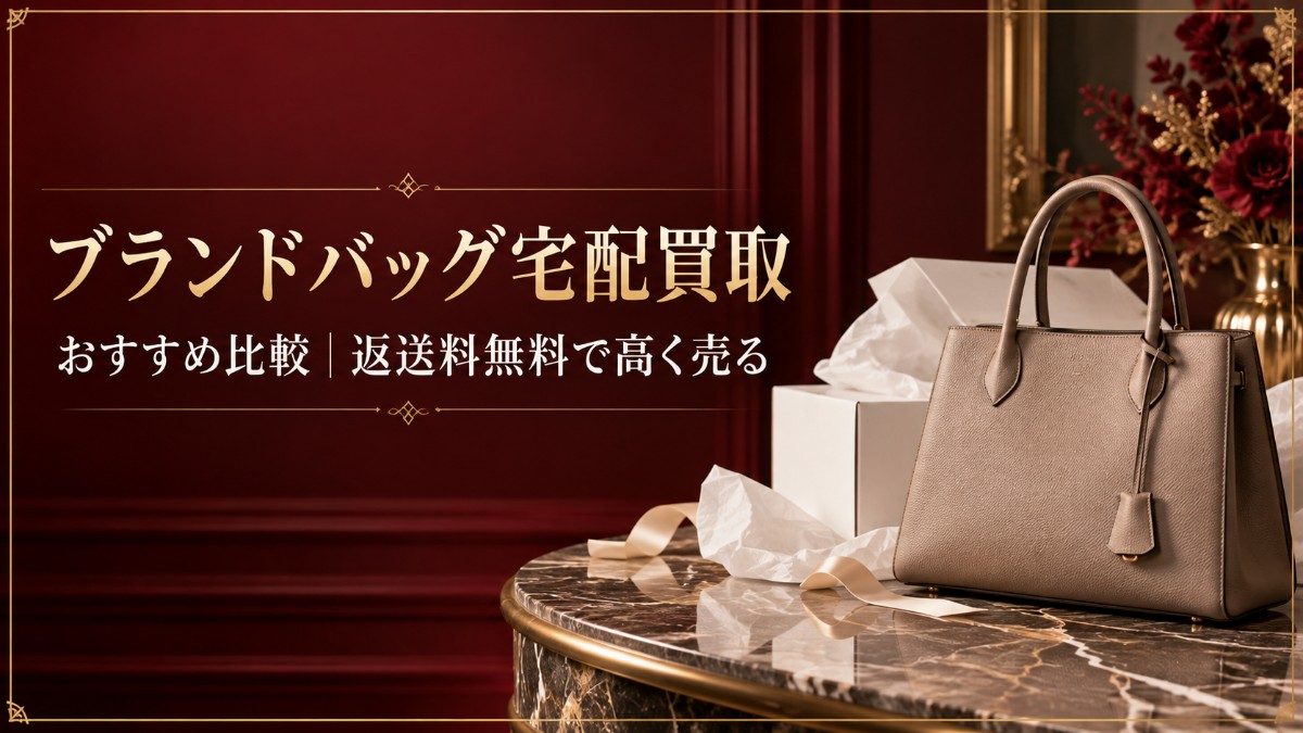 ブランドバッグ宅配買取おすすめ比較