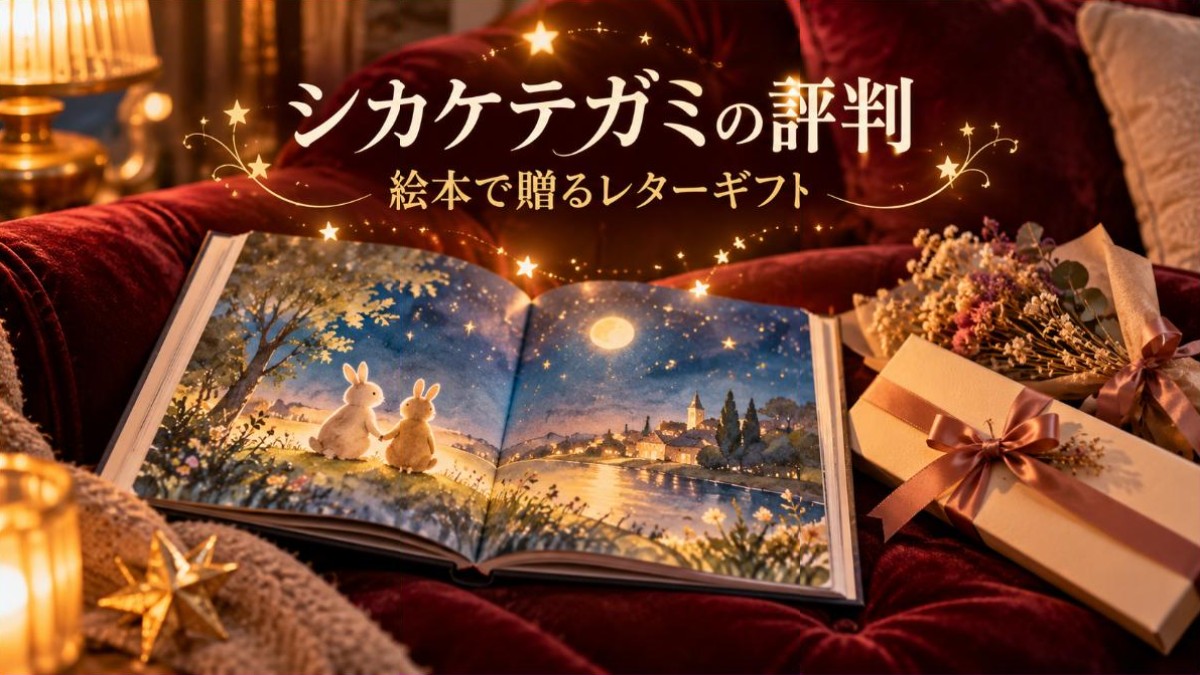 シカケテガミの評判と絵本のレターギフト