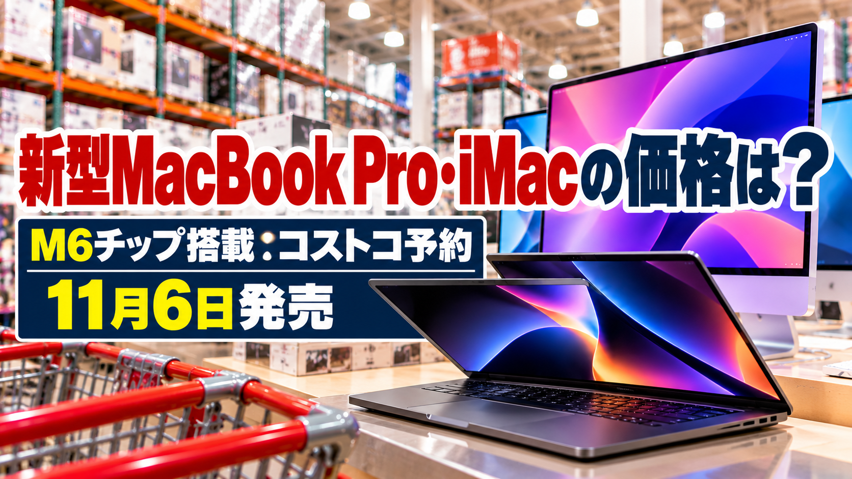 新型MacBook Pro・iMacの価格は？　