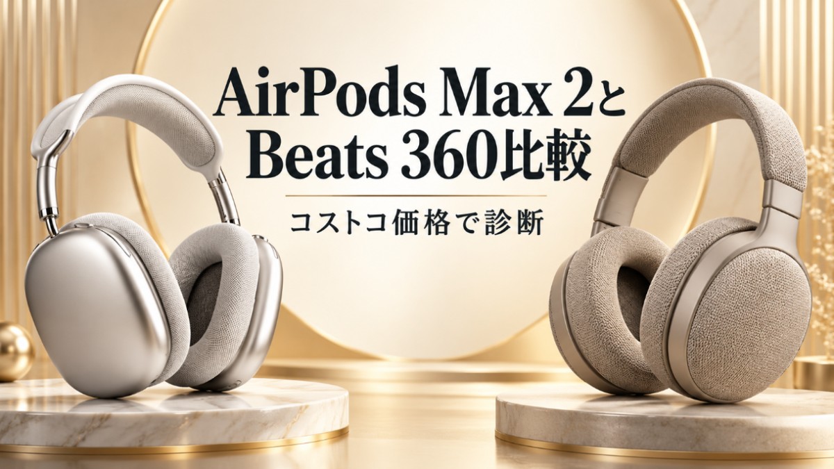 AirPods Max 2とBeats 360の比較